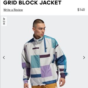 Adidas Grid Block Jacket